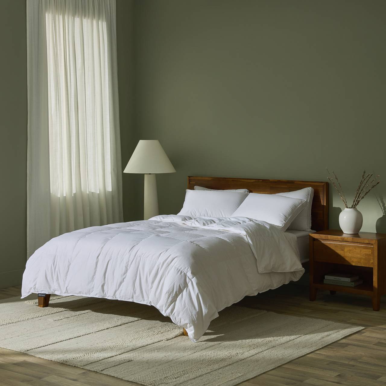 Rest & Home™ Couette en duvet thermorégulatrice 4 saisons
