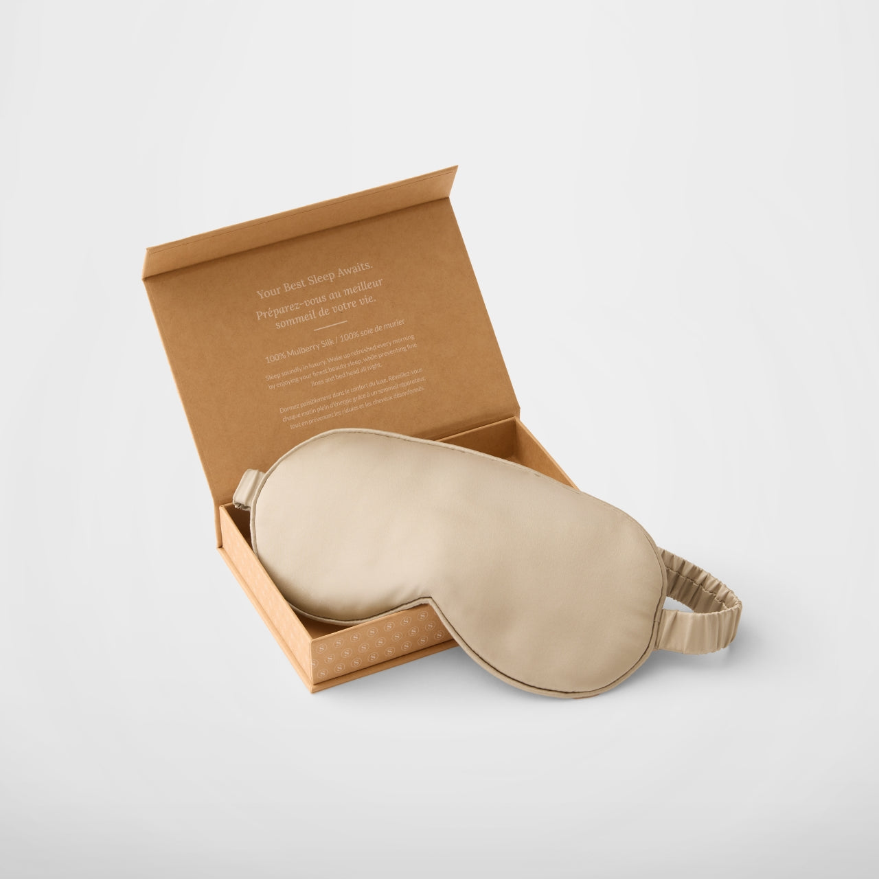 Rest & Home™ Masque de sommeil en soie